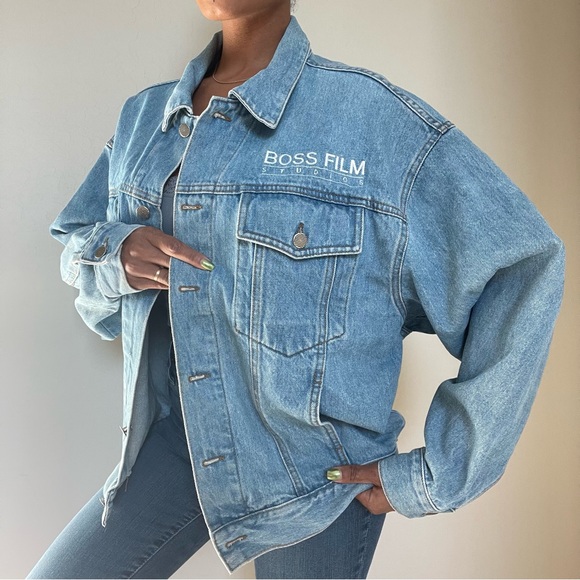 1983 Boss Film Studios Denim Jacket - Picture 2 of 9